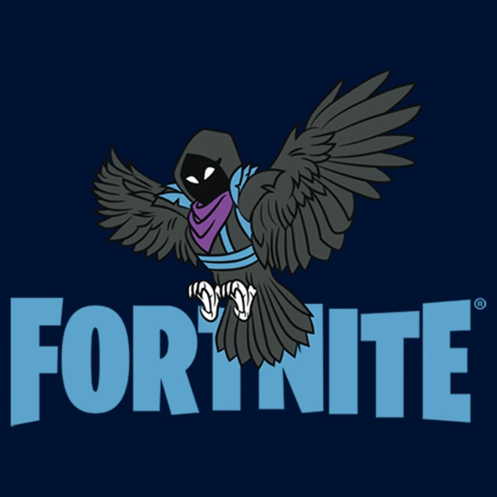 Men's Fortnite Raven Logo  Adult Sweatshirt