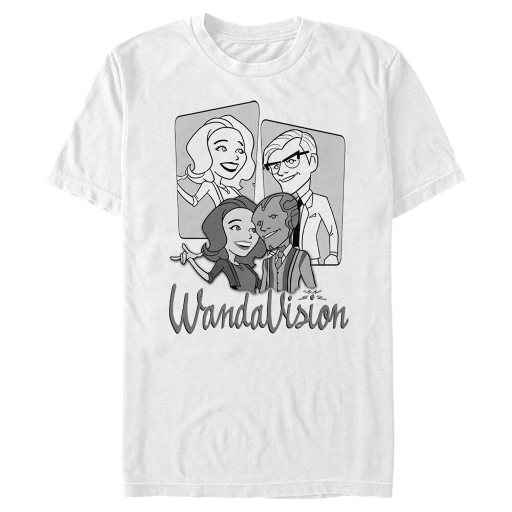 Men's Marvel WandaVision '60s Animated  Adult T-Shirt