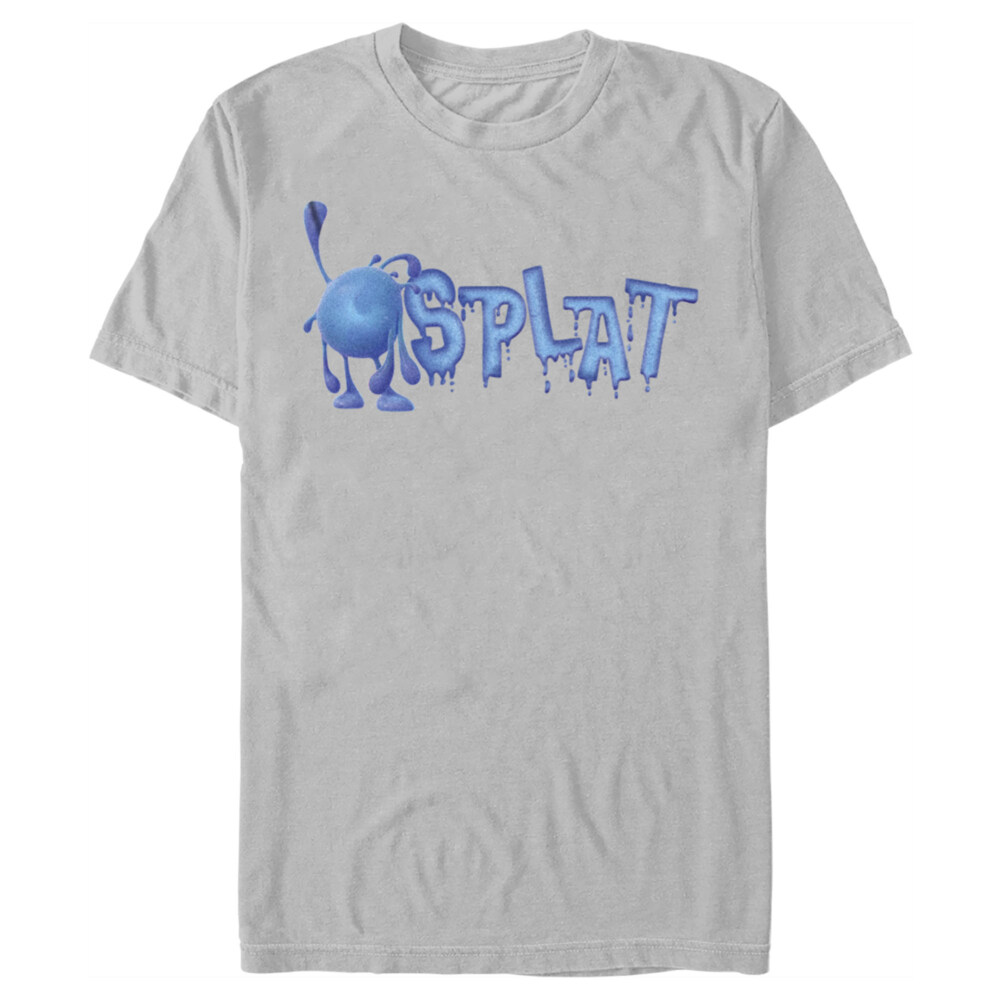 Men's Strange World Splat Drip Logo  Adult T-Shirt