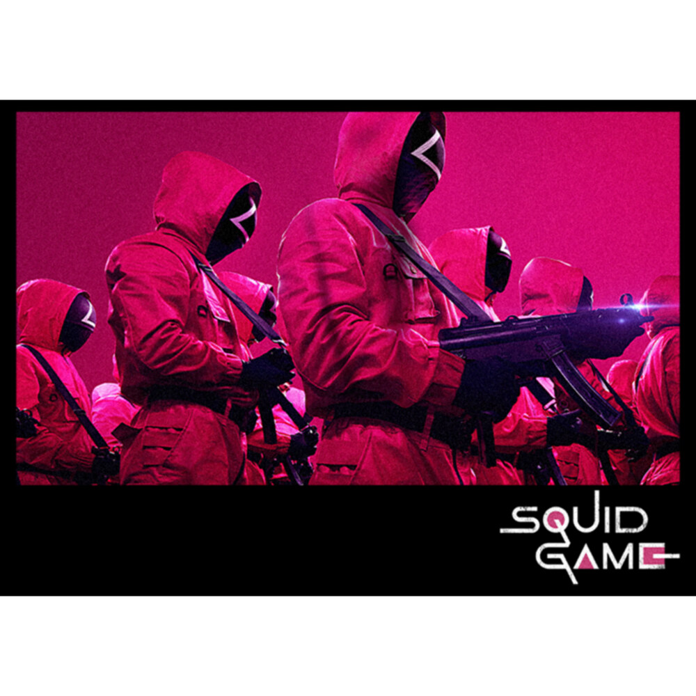 Men's Squid Game Locked and Loaded  Adult T-Shirt