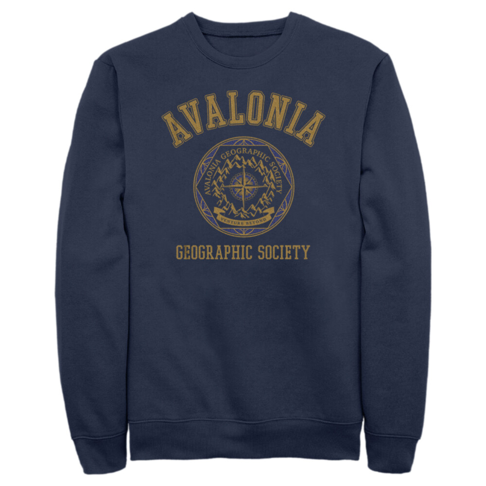 Men's Strange World Avalonia Geographic Society  Adult Sweatshirt