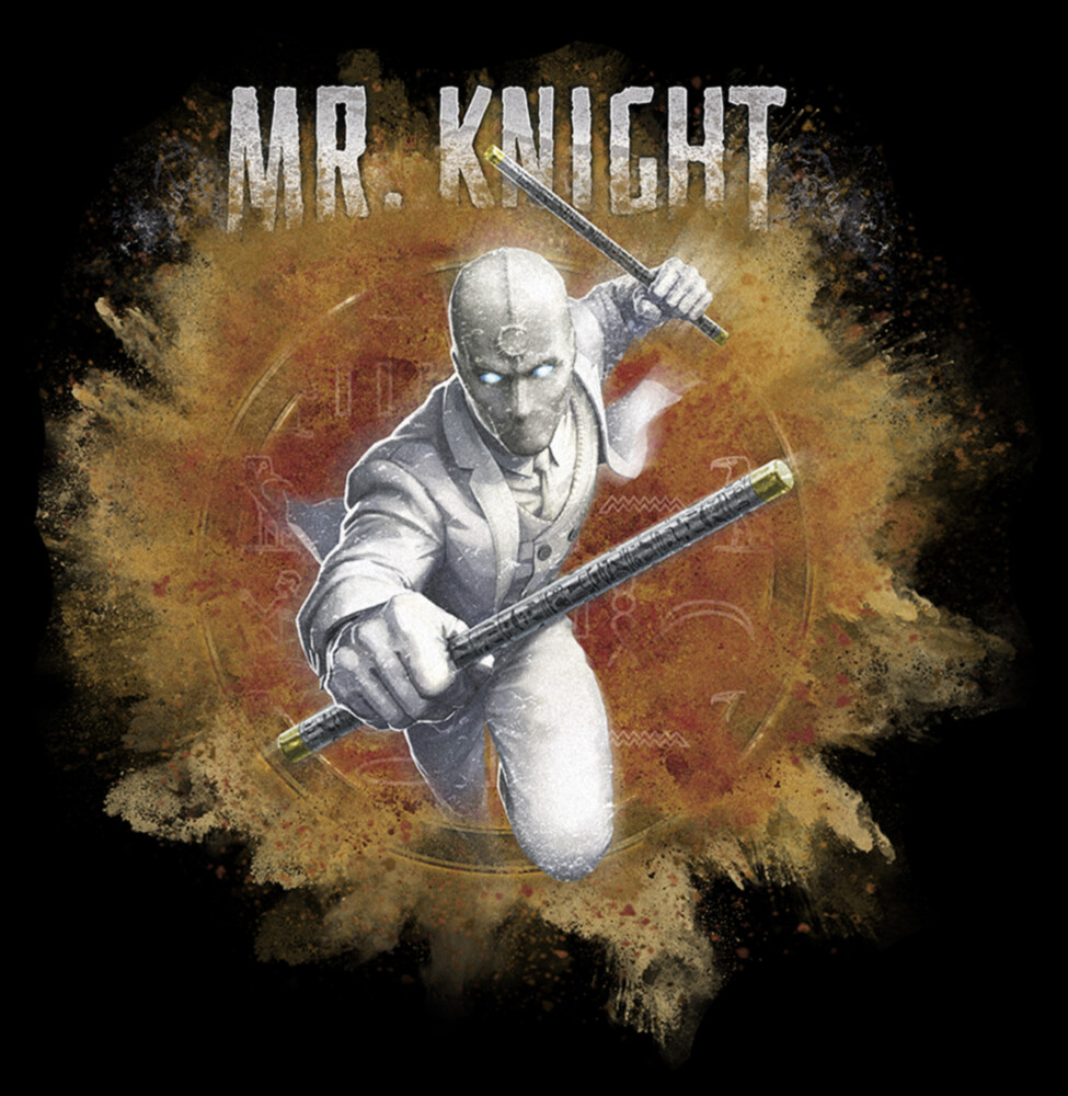 Men's Marvel: Moon Knight Mr. Knight Sandstorm  Adult T-Shirt