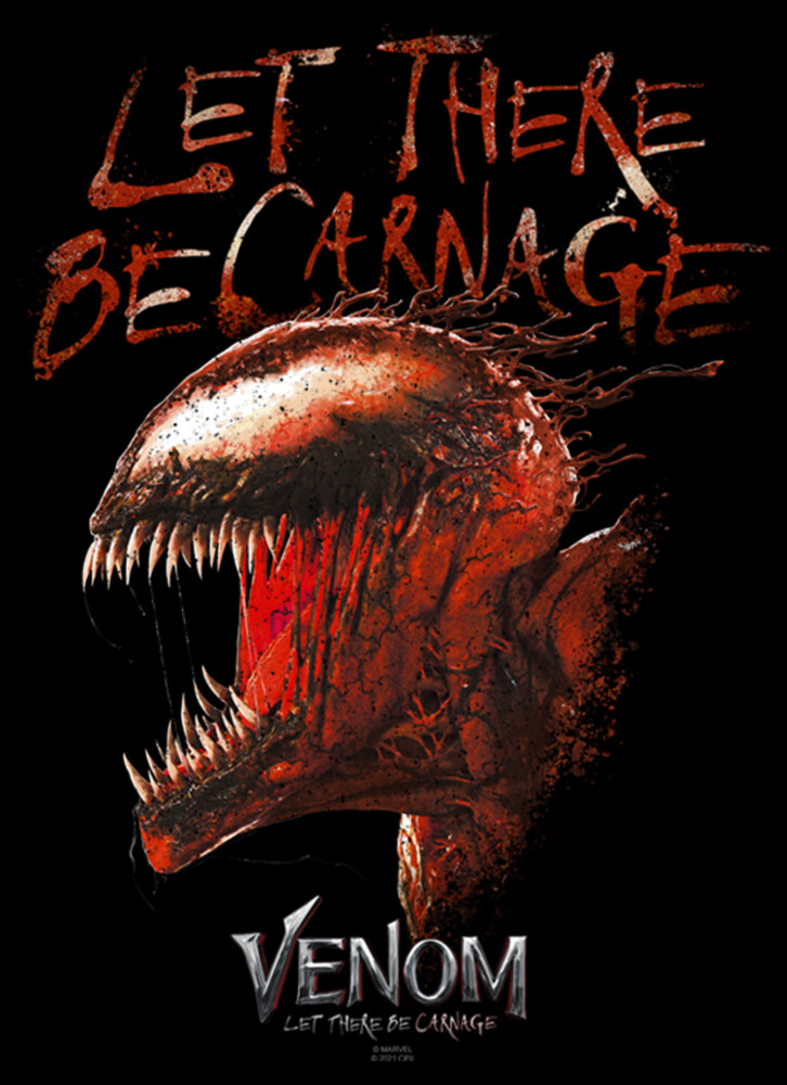 Men's Marvel Venom: Let There be Carnage Red  Adult T-Shirt