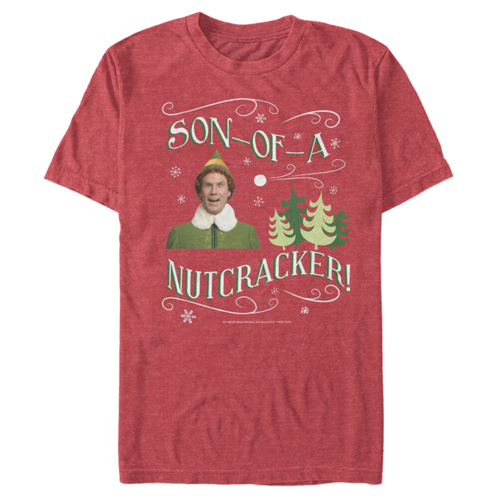 Men's Elf Son of a Nutcracker  Adult T-Shirt