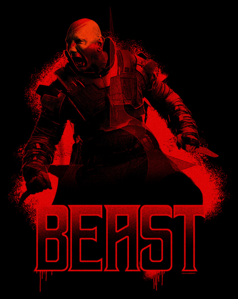 Men's Dune The Beast  Adult T-Shirt