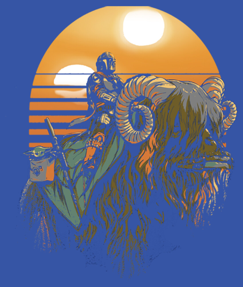 Men's Star Wars: The Mandalorian Bantha Riders  Adult Sweatshirt