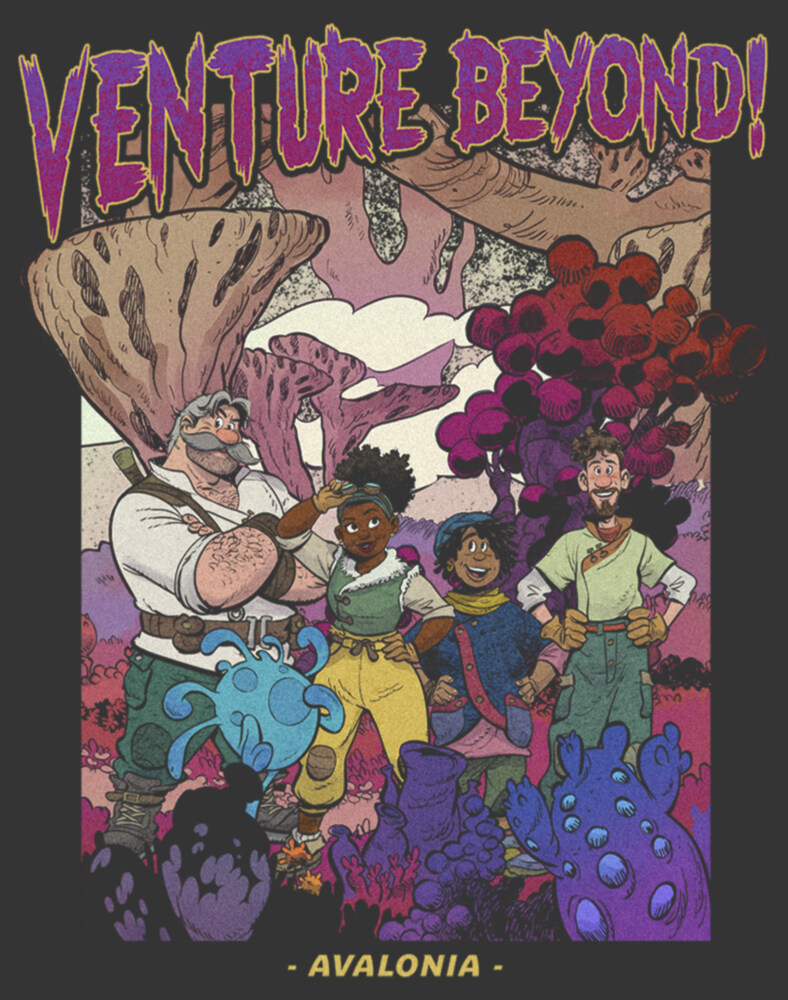 Men's Strange World Venture Beyond Group  Adult T-Shirt