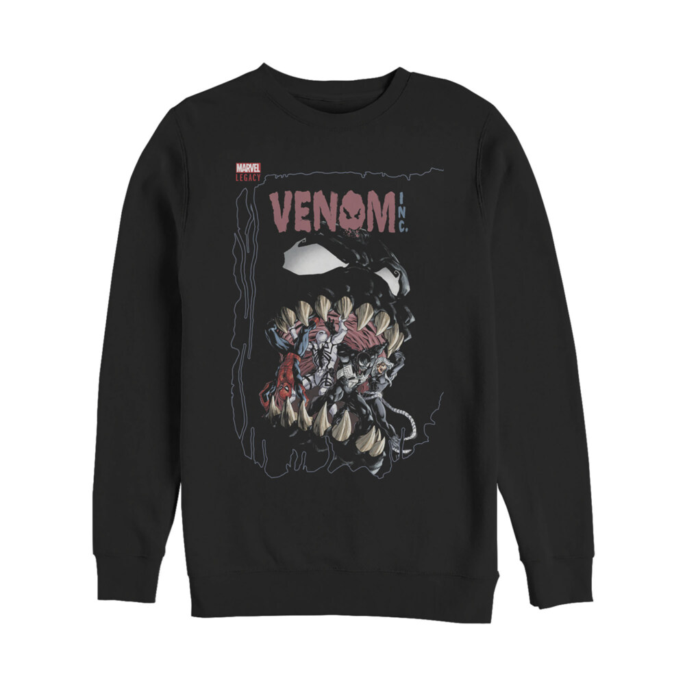 Men's Marvel Legacy Venom Teeth  Adult Sweatshirt