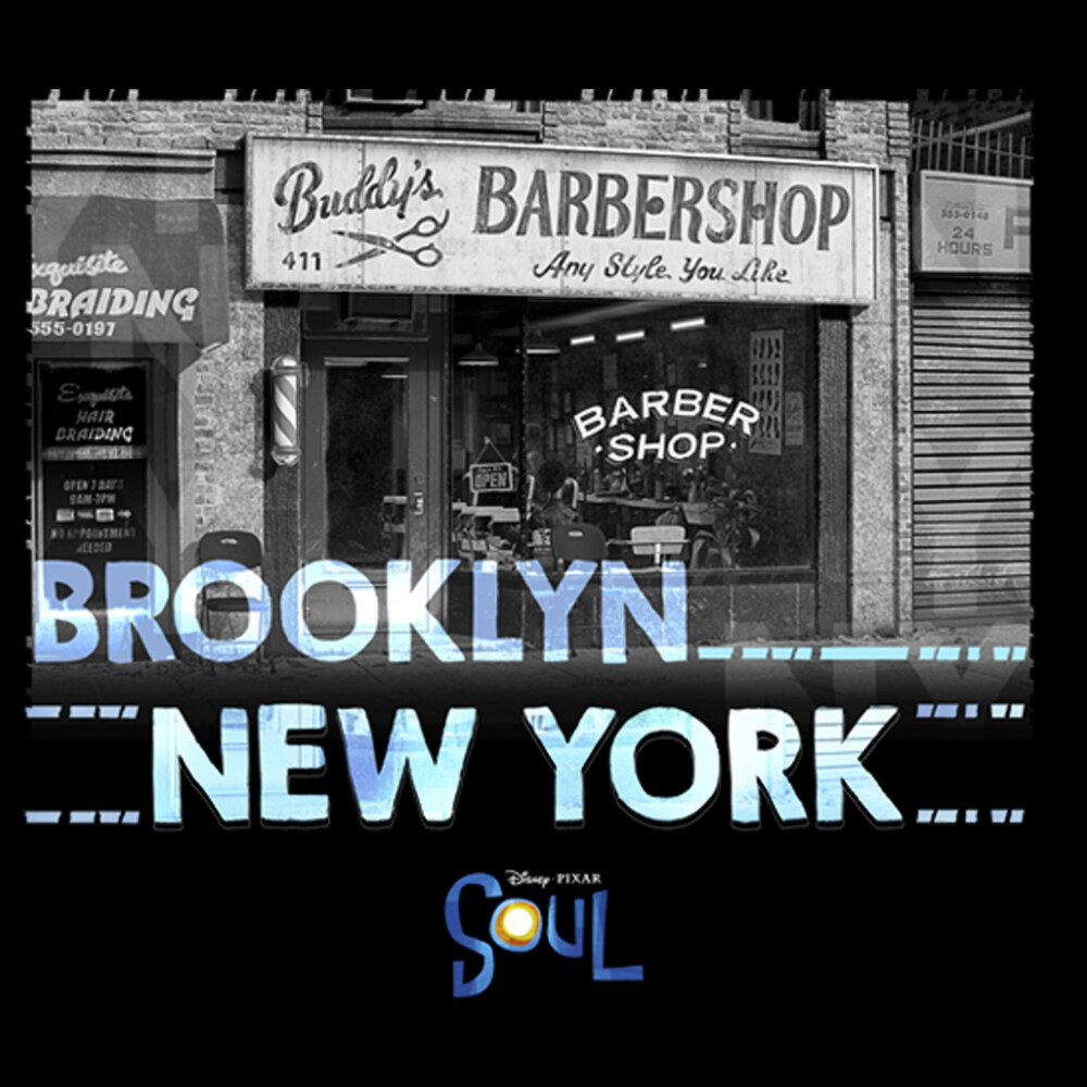 Men's Soul Brooklyn Barber Shop  Adult T-Shirt