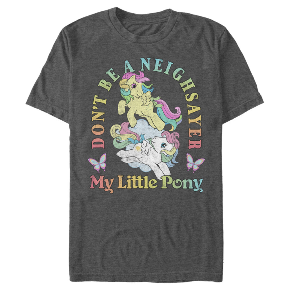 Men's My Little Pony Rainbow Neighsayer  Adult T-Shirt