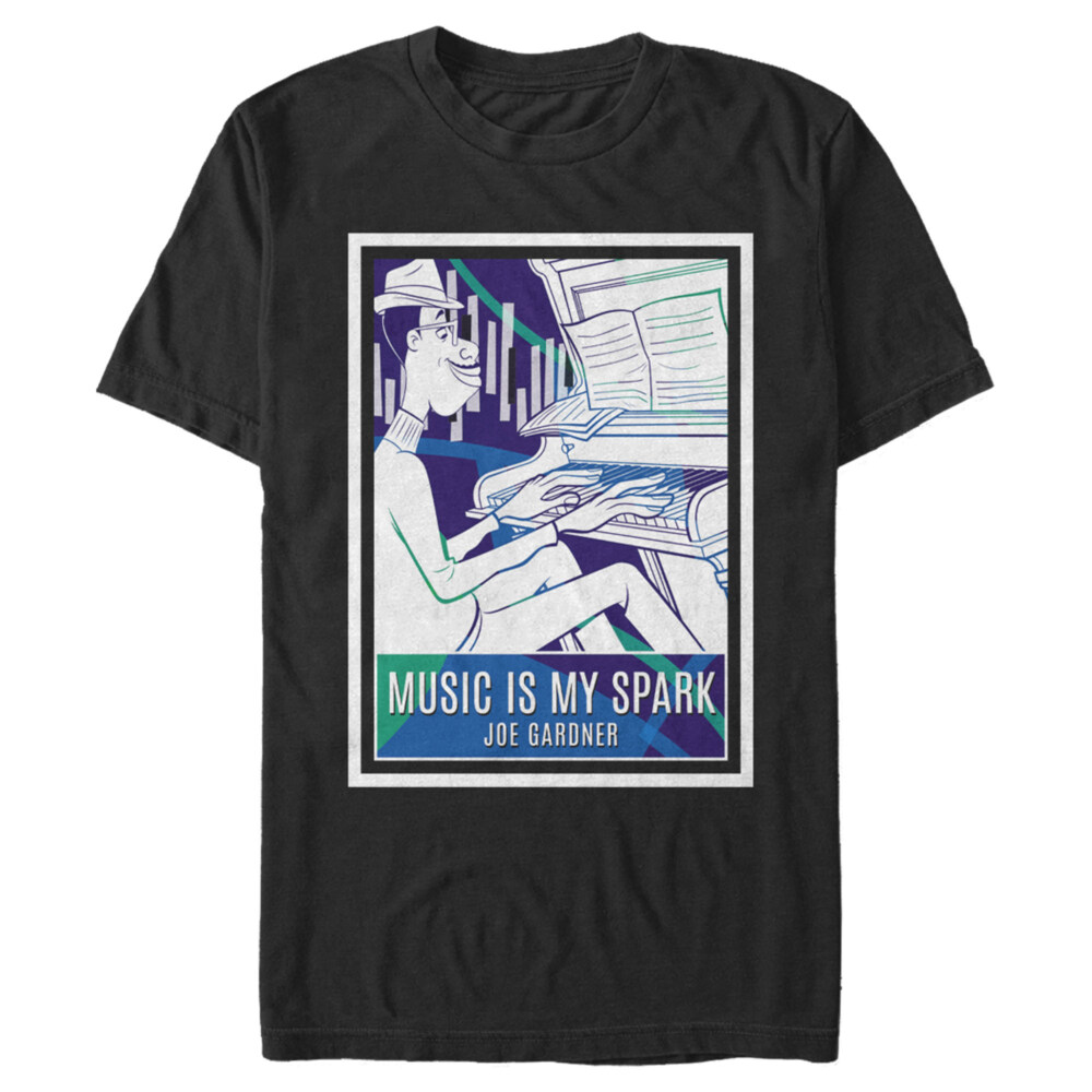 Men's Soul Music Is My Spark  Adult T-Shirt