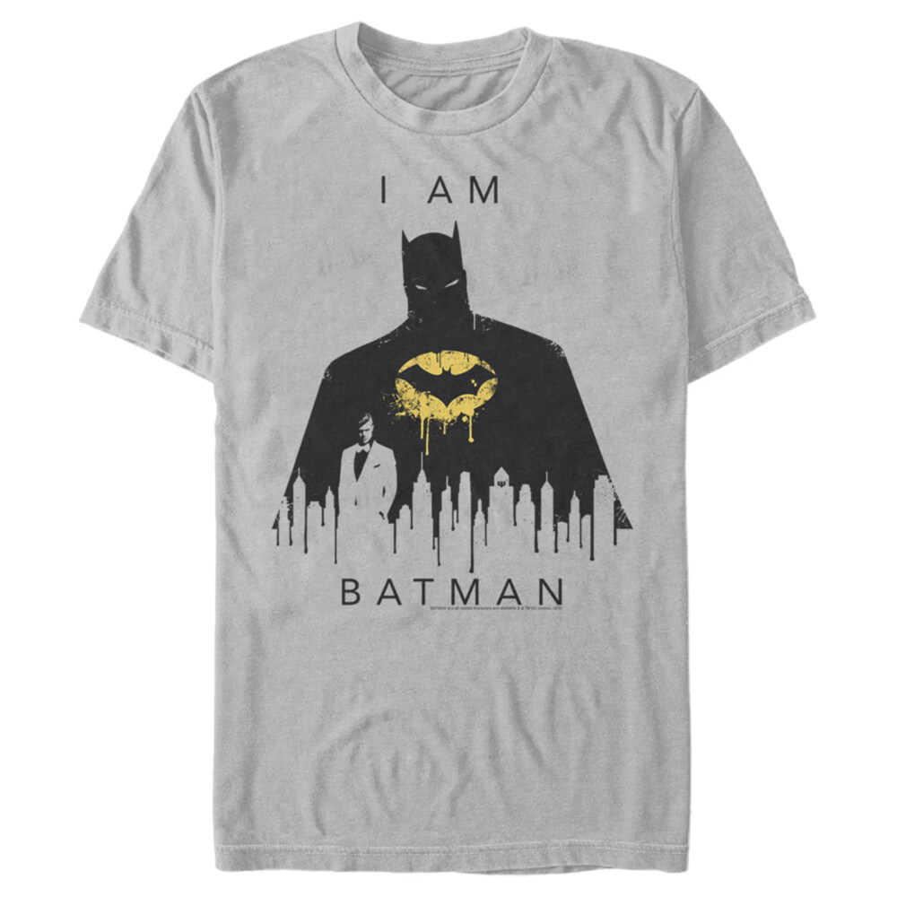 Men's Batman I Am Gotham Drip  Adult T-Shirt