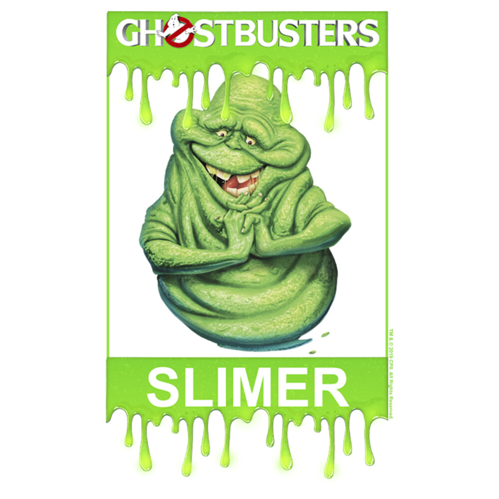 Men's Ghostbusters Framed Slimer  Adult T-Shirt