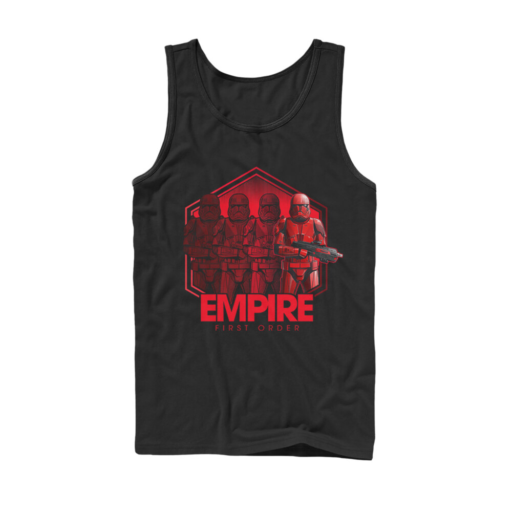 Men's Star Wars: The Rise of Skywalker Sith Trooper Reflection  Adult Tank Top