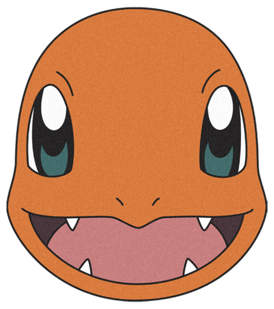 Men's Pokemon Charmander Smile  Adult Long Sleeve Shirt