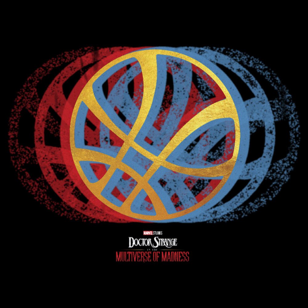 Men's Marvel Doctor Strange in the Multiverse of Madness Gradient Seal  Adult T-Shirt