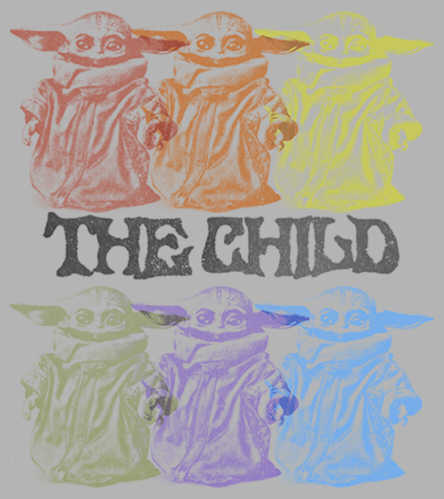 Men's Star Wars: The Mandalorian Hexad Illusion  Adult Pull Over Hoodie