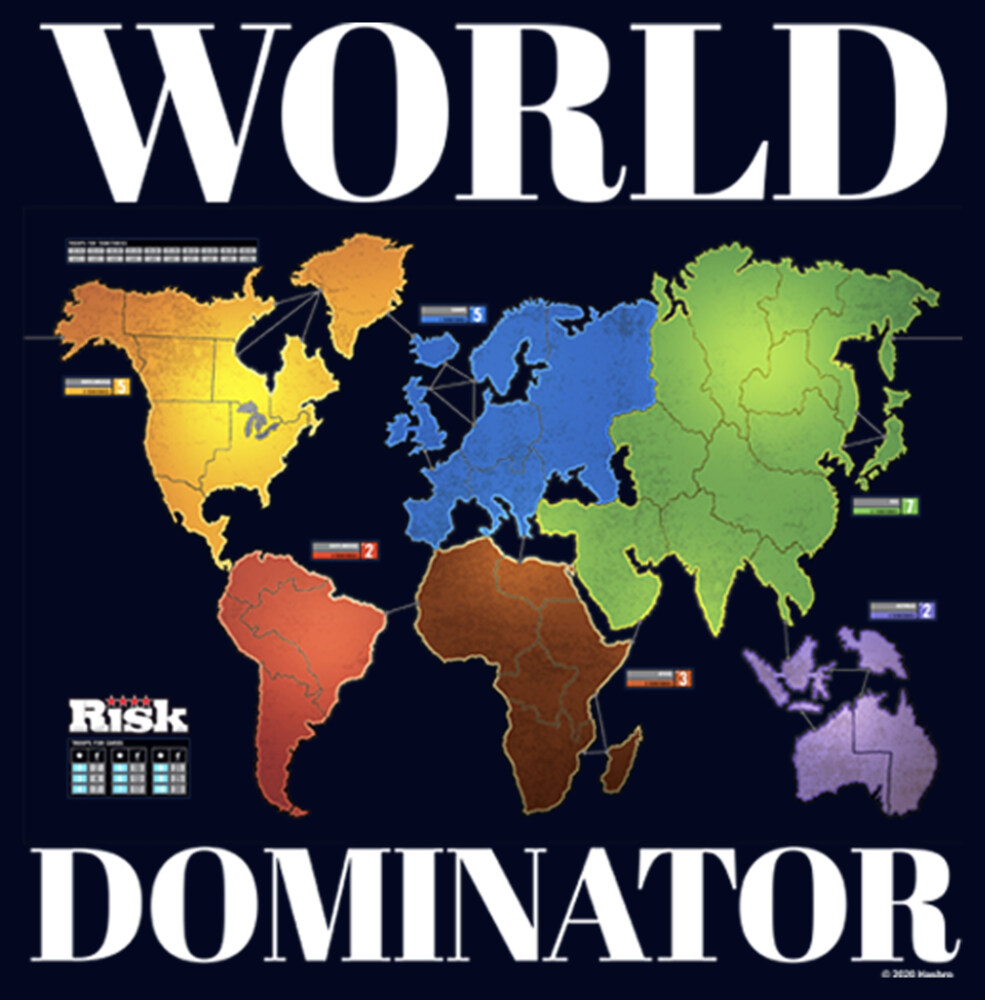 Men's Risk World Dominator  Adult T-Shirt