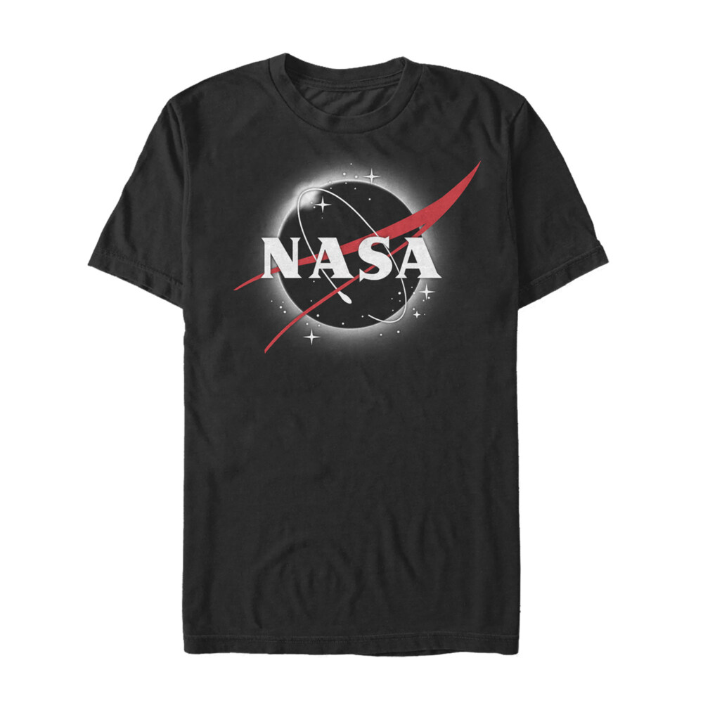Men's NASA Total Eclipse Logo  Adult T-Shirt