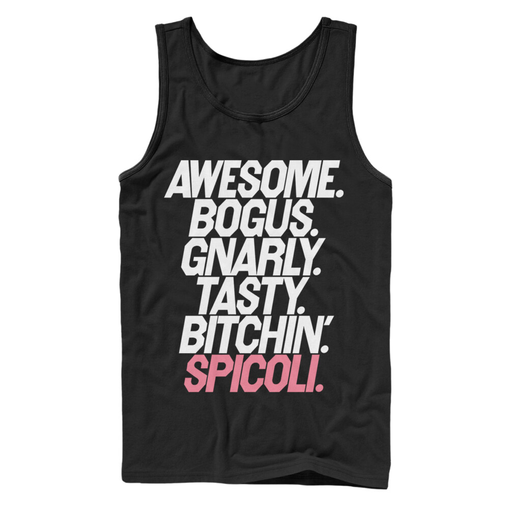 Men's Fast Times at Ridgemont High Spicoli Slang  Adult Tank Top