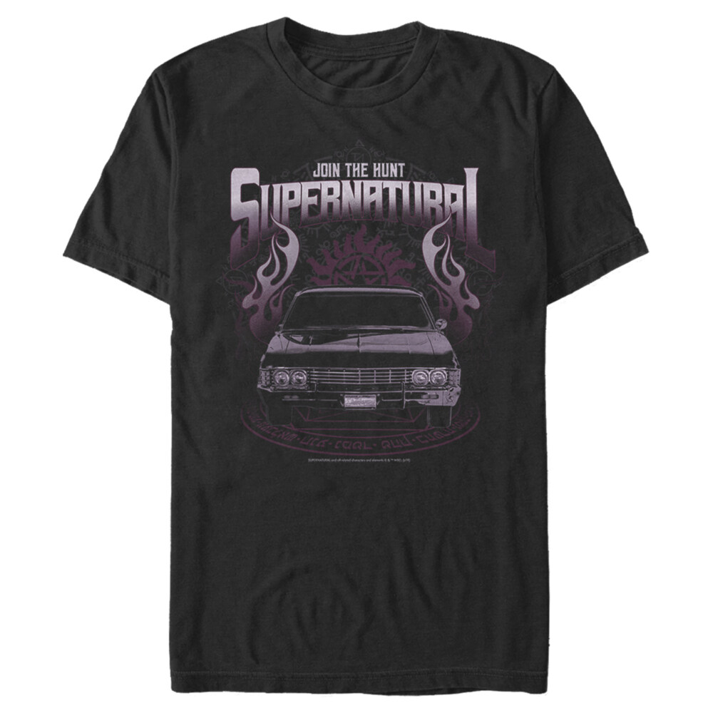 Men's Supernatural Impala Road Trip  Adult T-Shirt