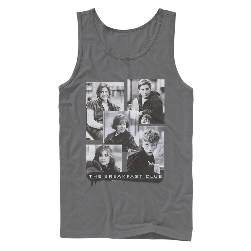 Men's The Breakfast Club Character Photos  Adult Tank Top