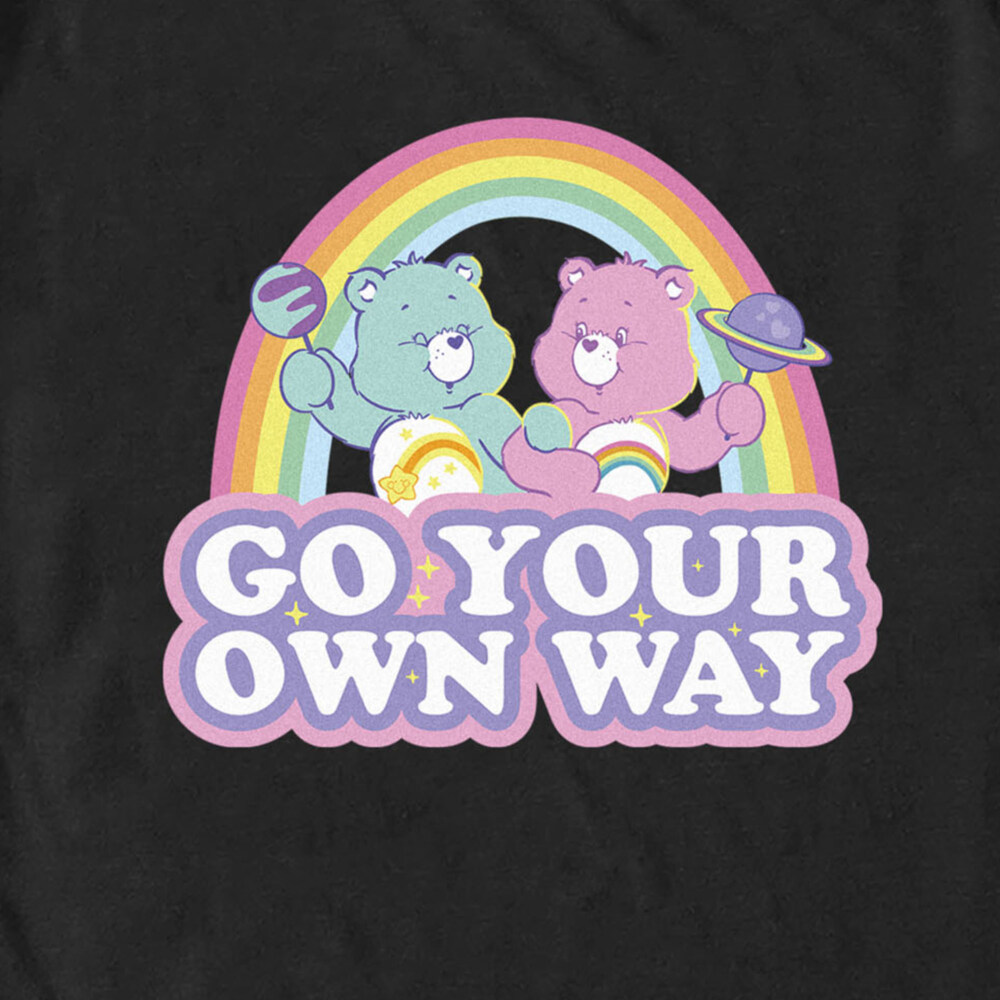 Men's Care Bears Go Your Own Way  Adult T-Shirt