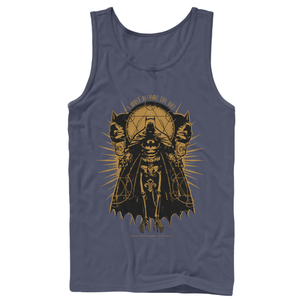 Men's Batman Become the Bat  Adult Tank Top