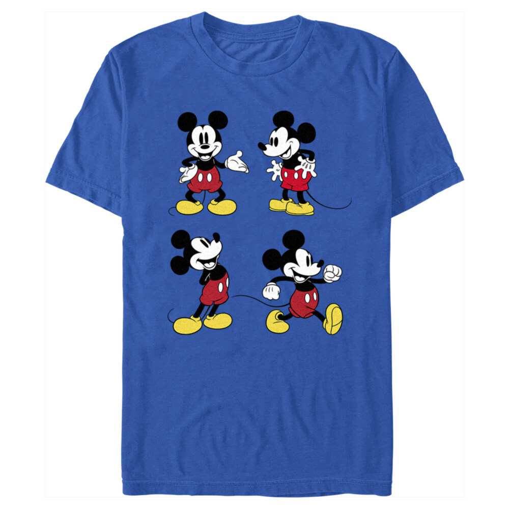 Men's Mickey & Friends Four Retro Mice  Adult T-Shirt