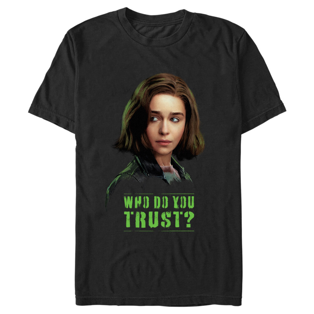 Men's Marvel: Secret Invasion Abigail Brand Who Do You Trust  Adult T-Shirt