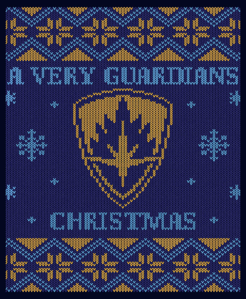 Men's Guardians of the Galaxy Holiday Special Ugly Christmas Sweater  Adult T-Shirt
