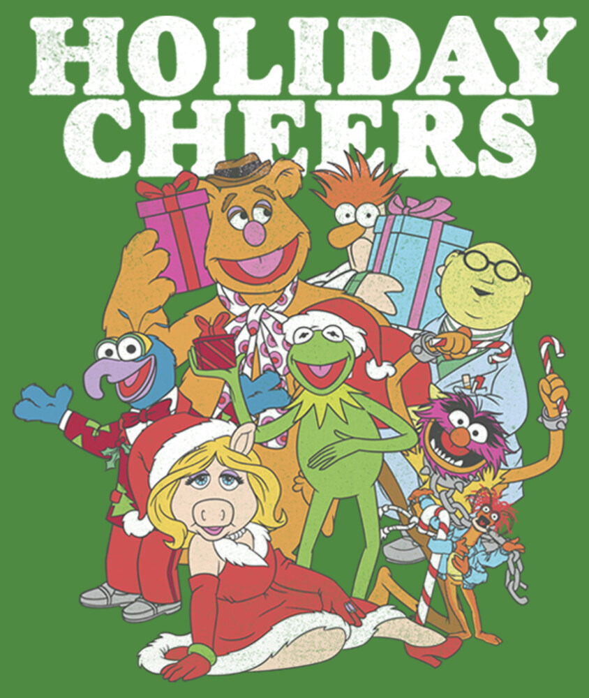 Men's The Muppets Holiday Cheers  Adult T-Shirt