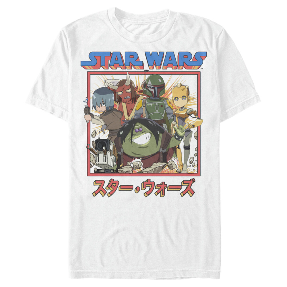 Men's Star Wars: Visions Anime Group  Adult T-Shirt