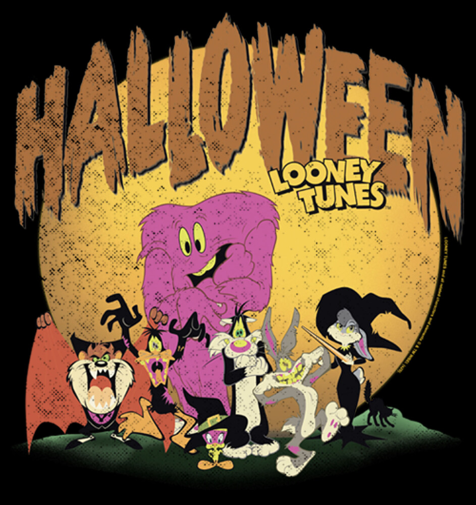 Men's Looney Tunes Costumes Character Group Shot  Adult T-Shirt