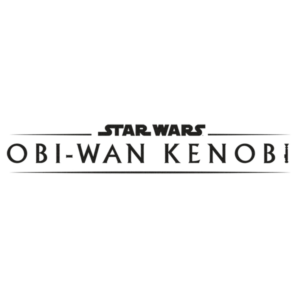 Men's Star Wars: Obi-Wan Kenobi Original Series Logo  Adult T-Shirt