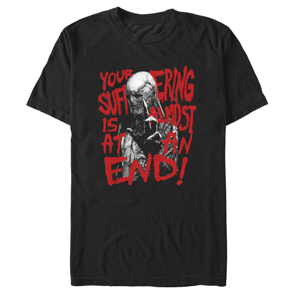 Men's Stranger Things Vecna Suffering Almost At An End  Adult T-Shirt