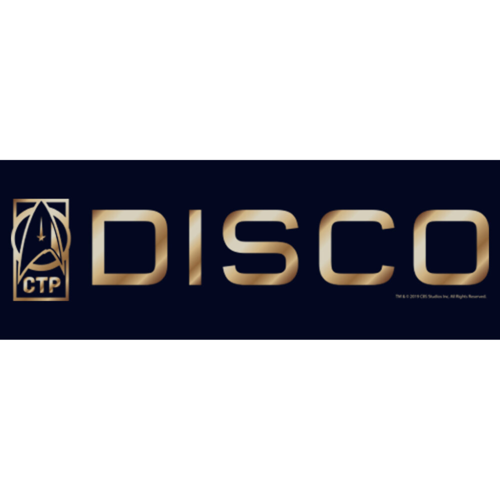 Men's Star Trek: Discovery CTP DISCO Logo  Adult T-Shirt