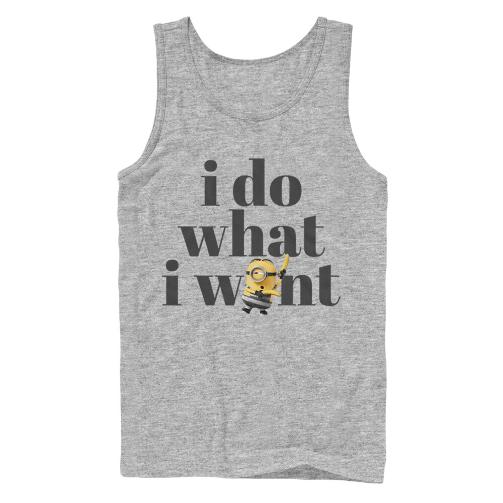 Men's Despicable Me 3 Minion Do What I Want  Adult Tank Top