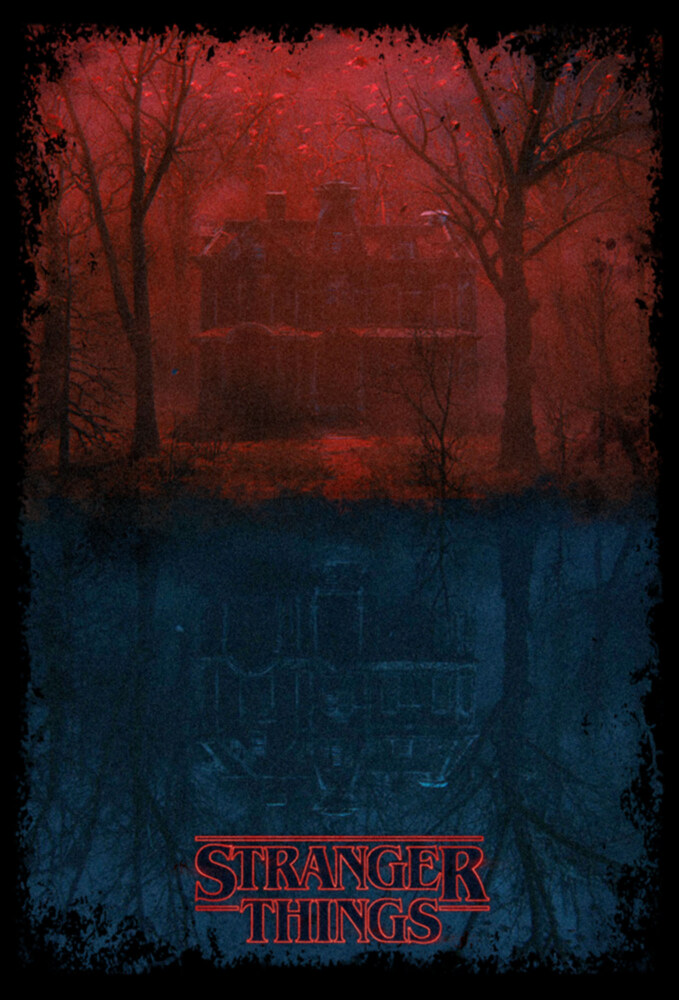 Men's Stranger Things Creel Household in The Upside Down  Adult T-Shirt