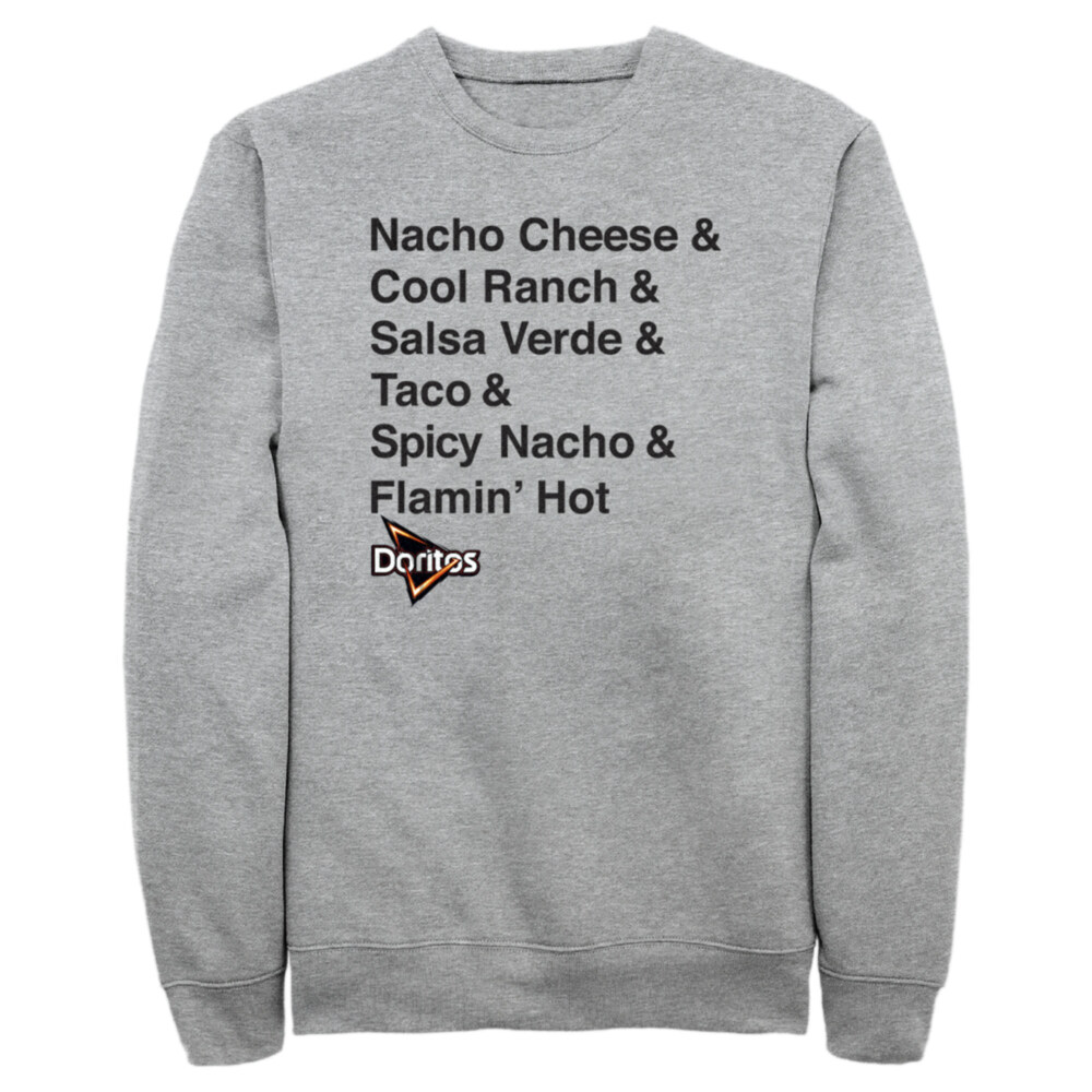 Men's Doritos Flavors Stack  Adult Sweatshirt