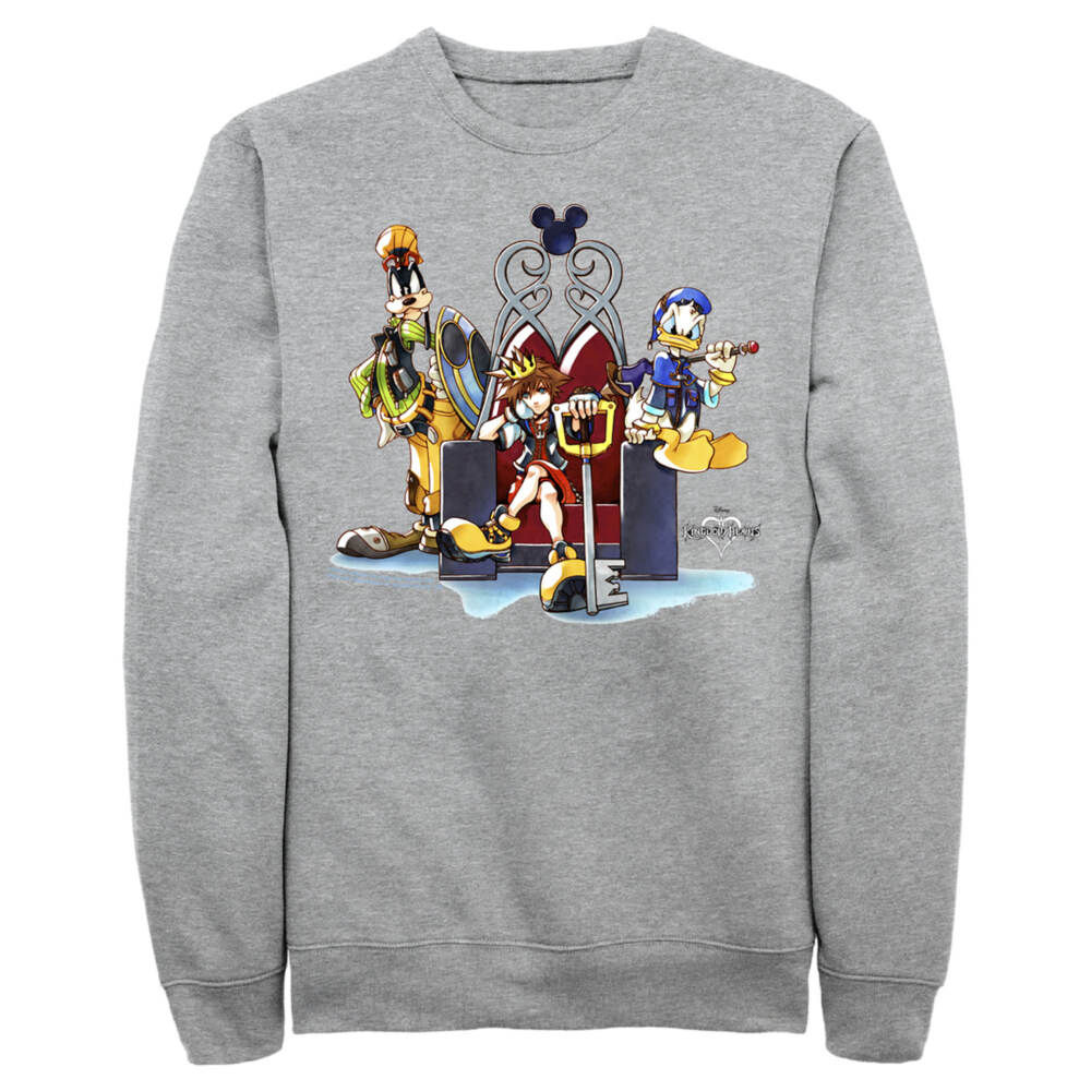 Men's Kingdom Hearts 1 King of Hearts  Adult Sweatshirt