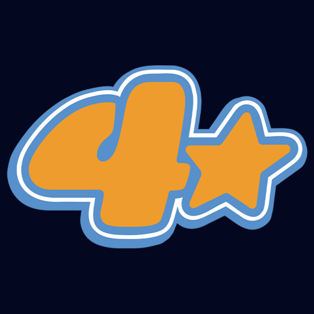 Men's Turning Red 4* Logo  Adult T-Shirt