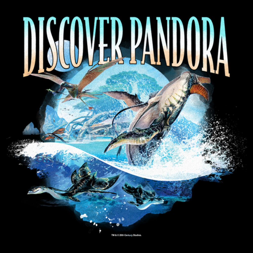 Men's Avatar: The Way of Water Discover Pandora Ocean  Adult T-Shirt