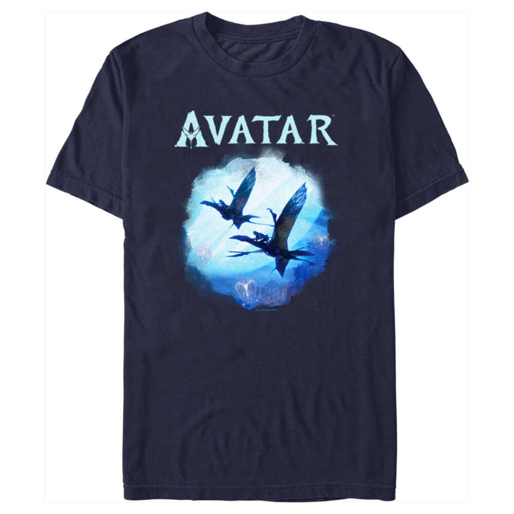 Men's Avatar: The Way of Water Great Leonopteryx Flight Logo  Adult T-Shirt