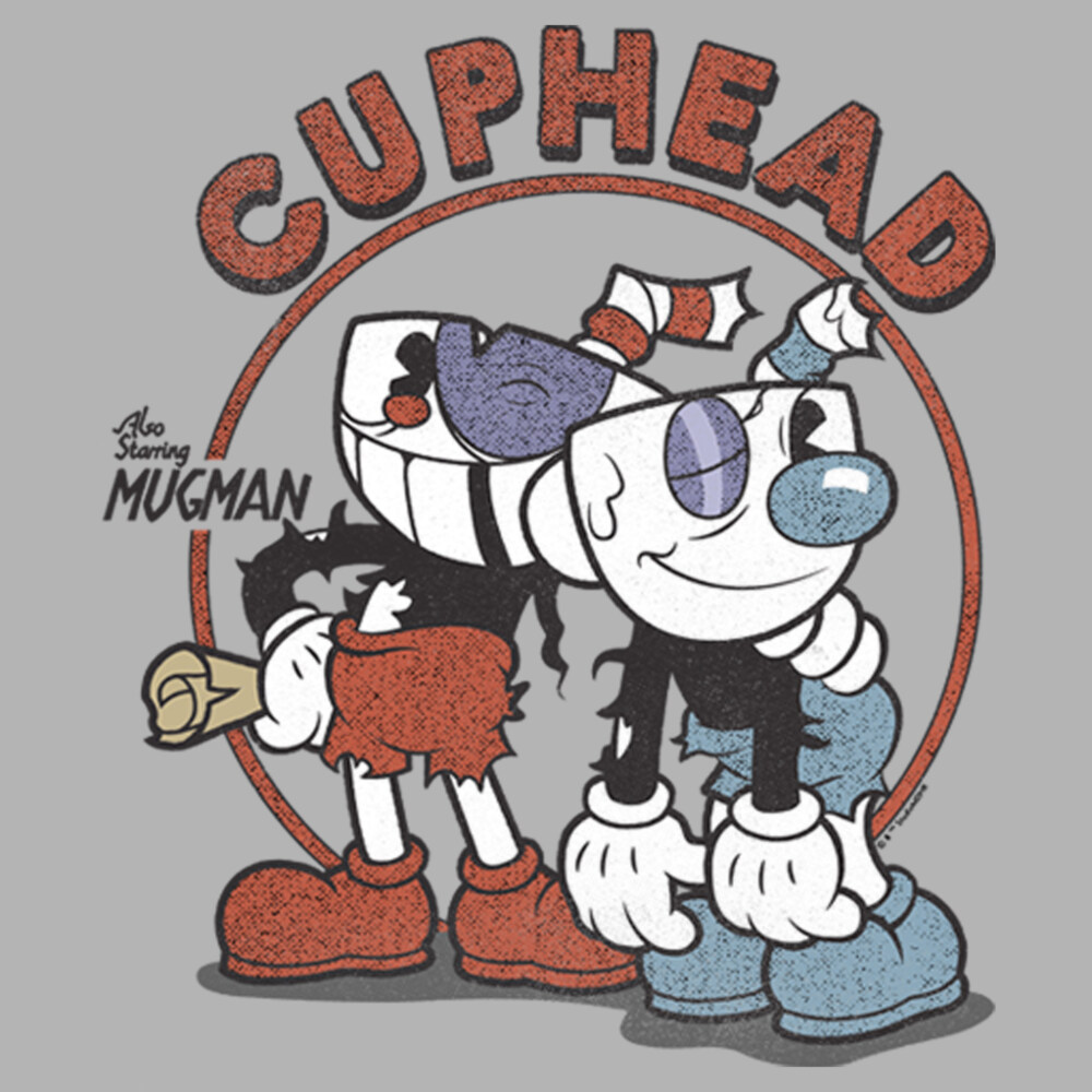 Men's Cuphead Knockout Winners  Adult Pull Over Hoodie