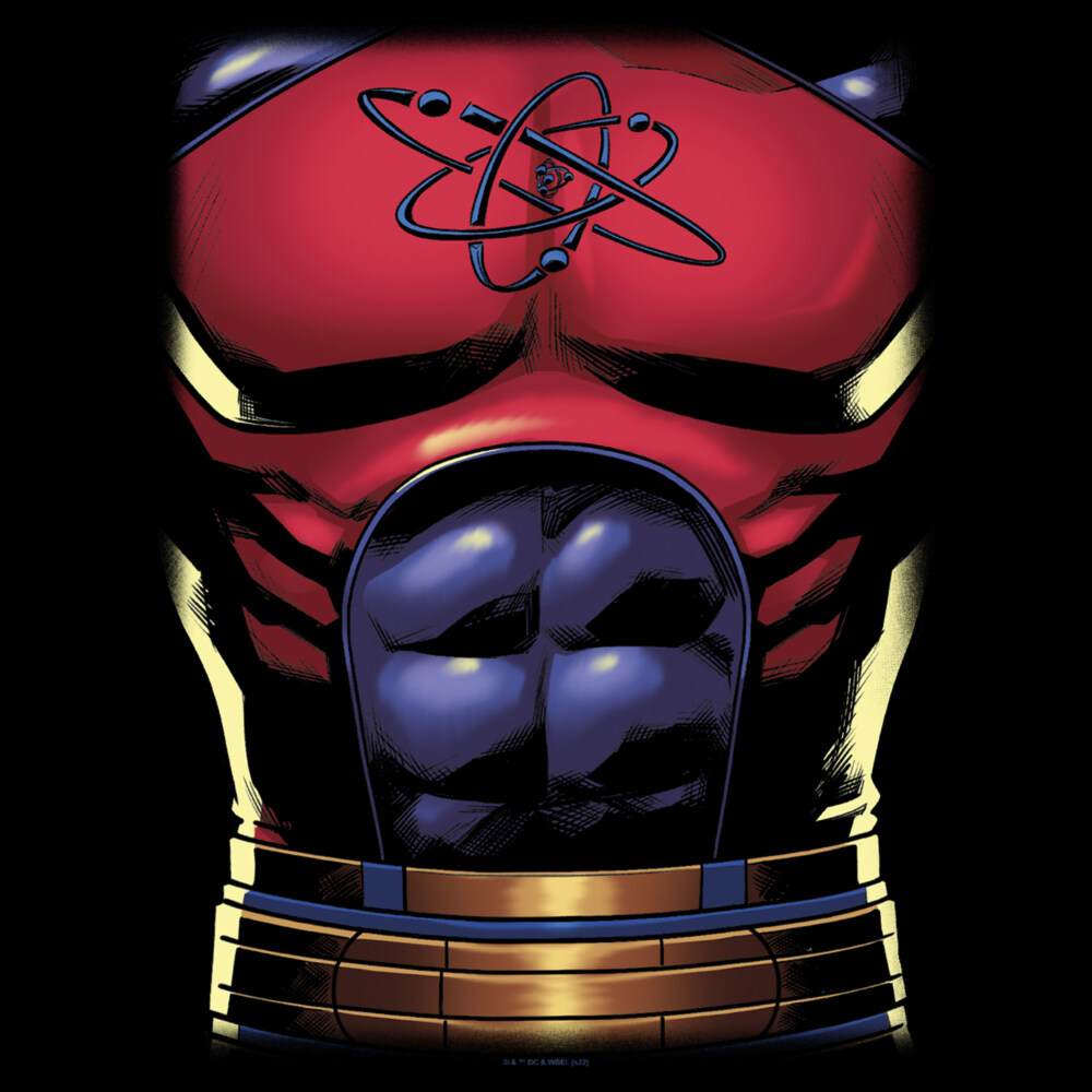 Men's Black Adam Atom Body  Adult T-Shirt