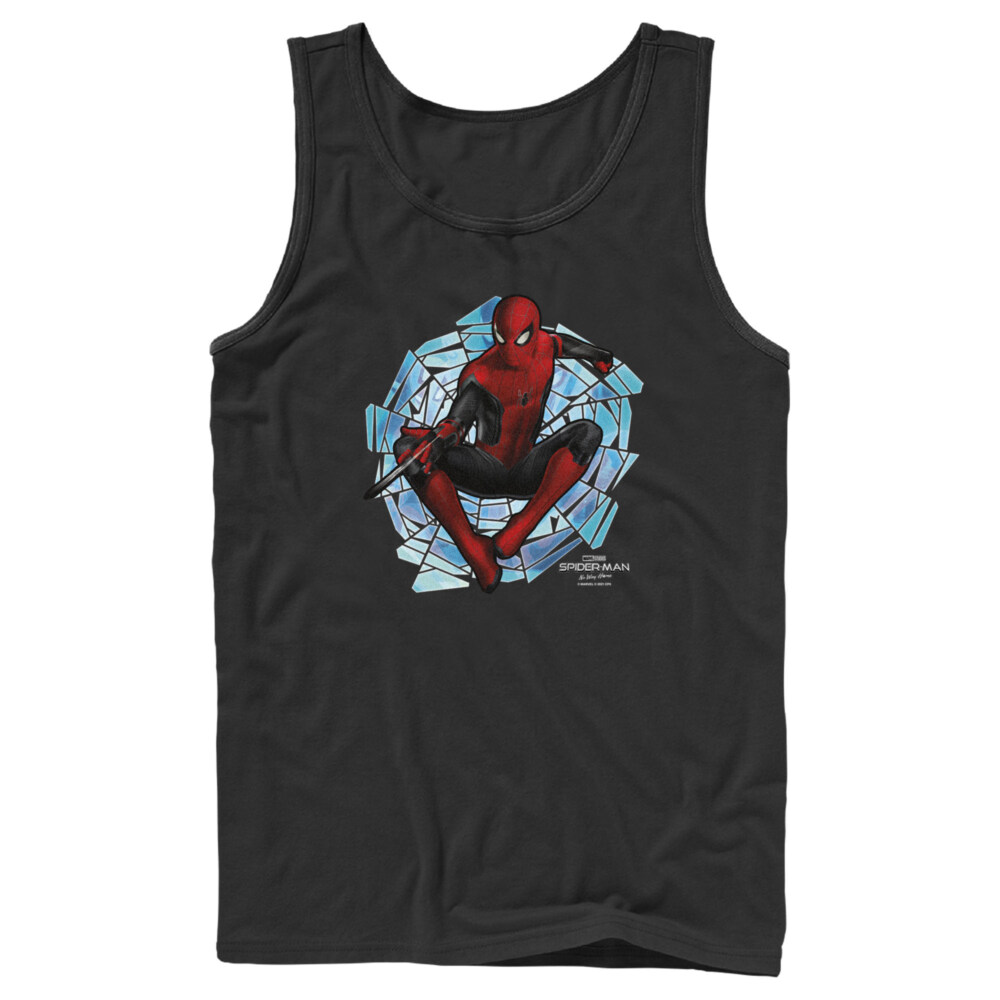 Men's Marvel Spider-Man: No Way Home Spinning Webs  Adult Tank Top