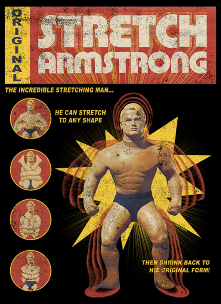 Men's Stretch Armstrong Vintage Ad  Adult T-Shirt