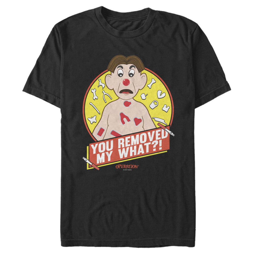 Men's Operation You Removed My What  Adult T-Shirt