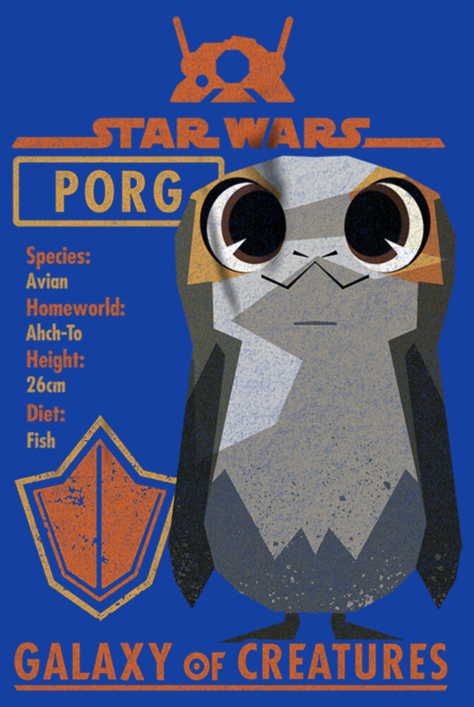 Men's Star Wars: Galaxy of Creatures Georgie Porgie  Adult T-Shirt